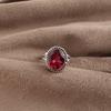 Pink Rubellite Gemstone 925 Solid Silver Handcrafted Jewelry Designer Ring For Birthday Gift RR-84-13