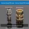 3/8" Stainless Steel Quick-Connect M18*1.5 for High-Pressure Car Wash Machine Water Gun Hose