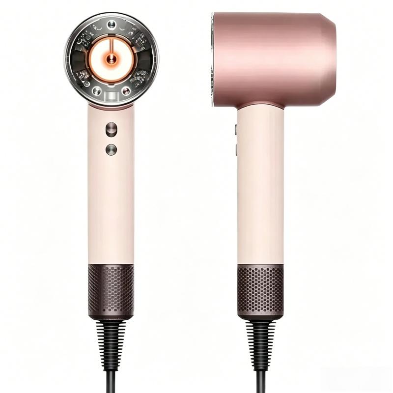 Ionic Supersonic Nural HD16 Hair Dryer Pink Rose Gold Ceramic Blow Dryer