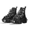 Fashion Vintage Style Men's Women's Spanish New Casual Shoes With Thick Sole And Stitching Elements High Heel Summer Leisure Shoes