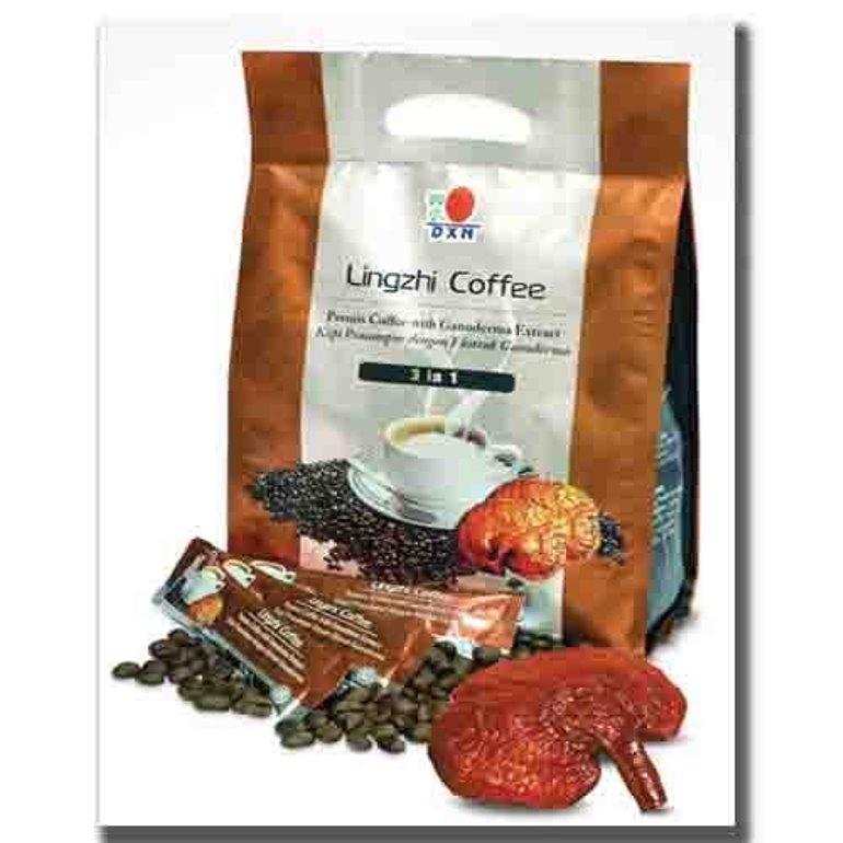 DXN Lingzhi Coffee 3 в 1 Ganoderma Reishi Instant Classic Cafe Бесплатная доставка — 500 г
