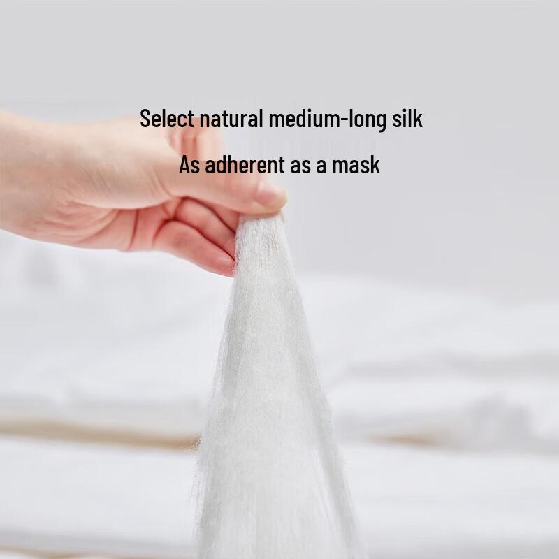 8H 100% Mulberry Silk Summer Cooling Quilt