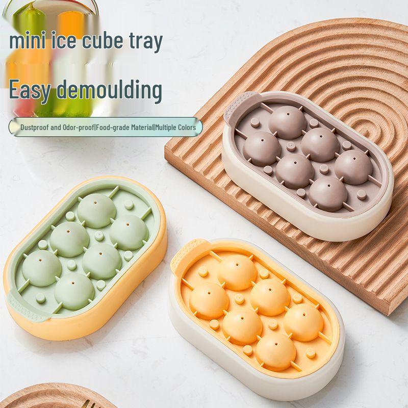 Popular Silicone Ice Ball Mold Tray for Homemade Round Ice