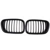 Bil Frontfanger Midtre Grill for BMW X5 E53 3.0d/3.0i/4.4i/4.6is 2000 2001 2002 2003 Pre-facelift Matt Svart
