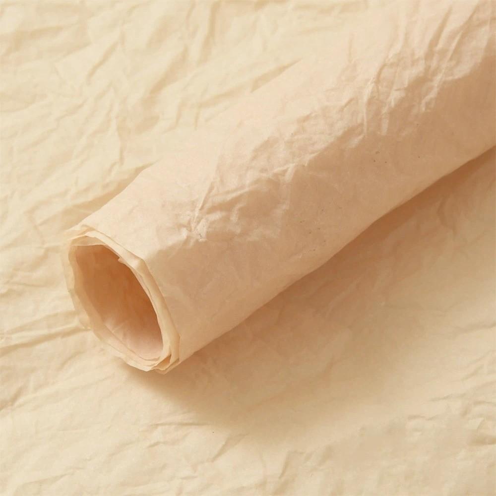 5pcs Pleated Design Flower Wrapping Paper Fluffy Disposable Bonquet Wrapping Paper Decorative High End Floral Gift Wrap Paper