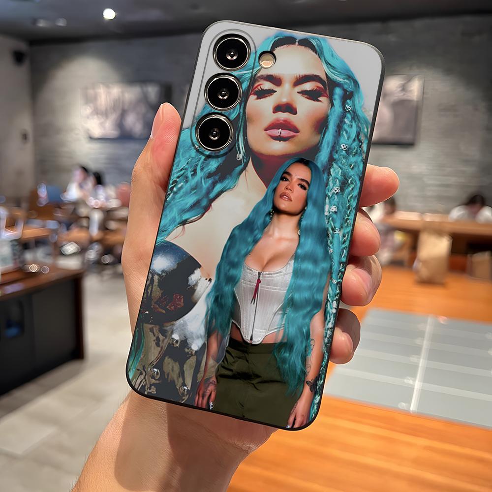 

Fashion Karol G Phone Case For Samsung S23 Ultra S24 S22 S20 Fe S21 Plus Galaxy A54 A34 A24 A53 A13 A16 Back Cover Samsung a14 5g