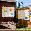 Large Bulletin Board Felt Decorative Panel Ins Photo Display Board  For Office Home Classroom
