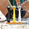 3pcs/set Pool Games Duck Water Ring Game Easy To Fill Pool Diving Toy Duck Dive Sticks  Boys Girls