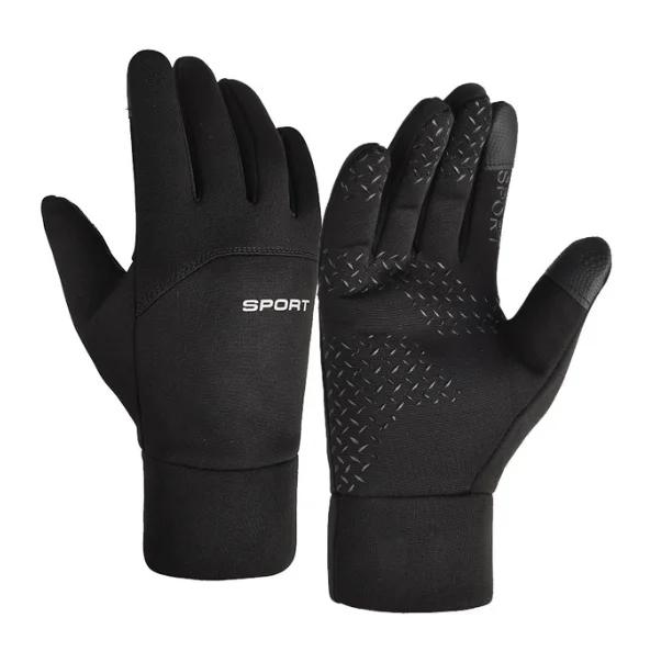 Fußballhandschuhe Wasserdichter Thermo-Griff Outfield Radfahren Player Fahrrad Feld Bike Sport Sport Outdoor Guantes Moto