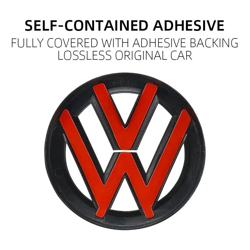 AGLNX1 Car Front Grill Emblem For VW POLO GOLF 5 6 7 7.5 8 MK5 MK6 MK7 MK8 Scirocco Rear Trunk Lid Covers Logo car accessories