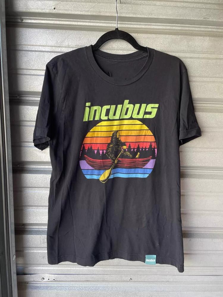 Incubus 2022 Tour Black Sasquatch T Shirt S-5XL Tour Band Short Sleeve II353 Unisex T-Shirt