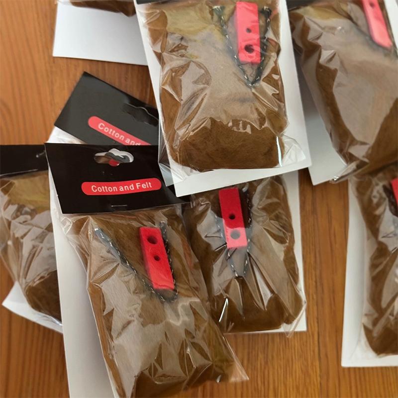 2Sets Oil-Storage Camel Cotton Wicks Felt For Zip Petrol Lighter Special Cotton Accessories