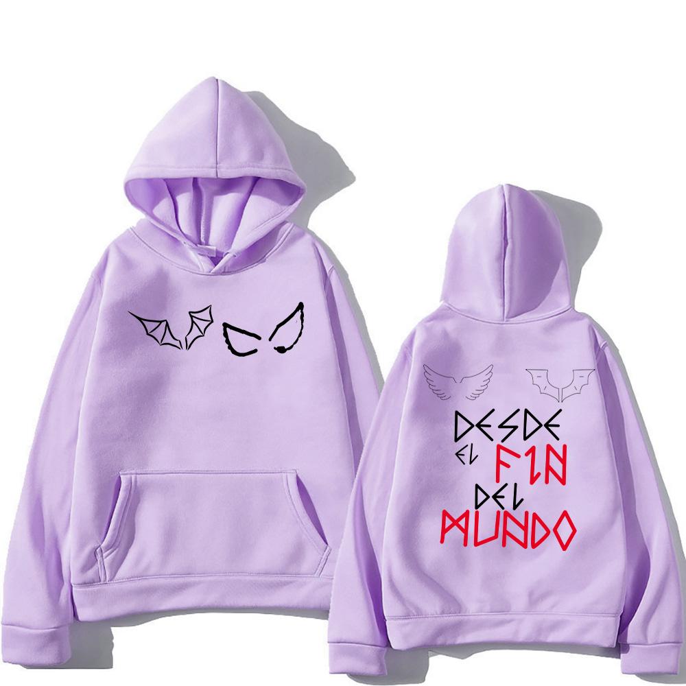 Duki Z Konce Světa Mikiny Muži Ženy Mikina Harajuku Estetický Unisex Streetwear Fleecová Mikina Vintage Oblečení