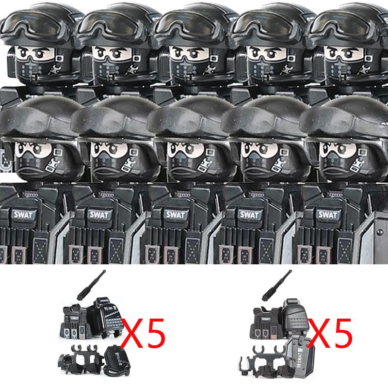Urban Area High-Quality Police High-Quality Special High-Quality Forces High-Quality Swat High-Quality Figures High-Quality Building High-Quality