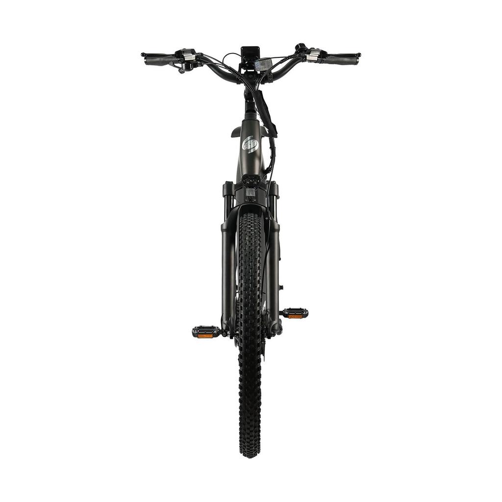 TTGO Z3: 48V15Ah charges overnight. 250W motor eco-friendly. 27.5" tires smooth. Tow seat for family