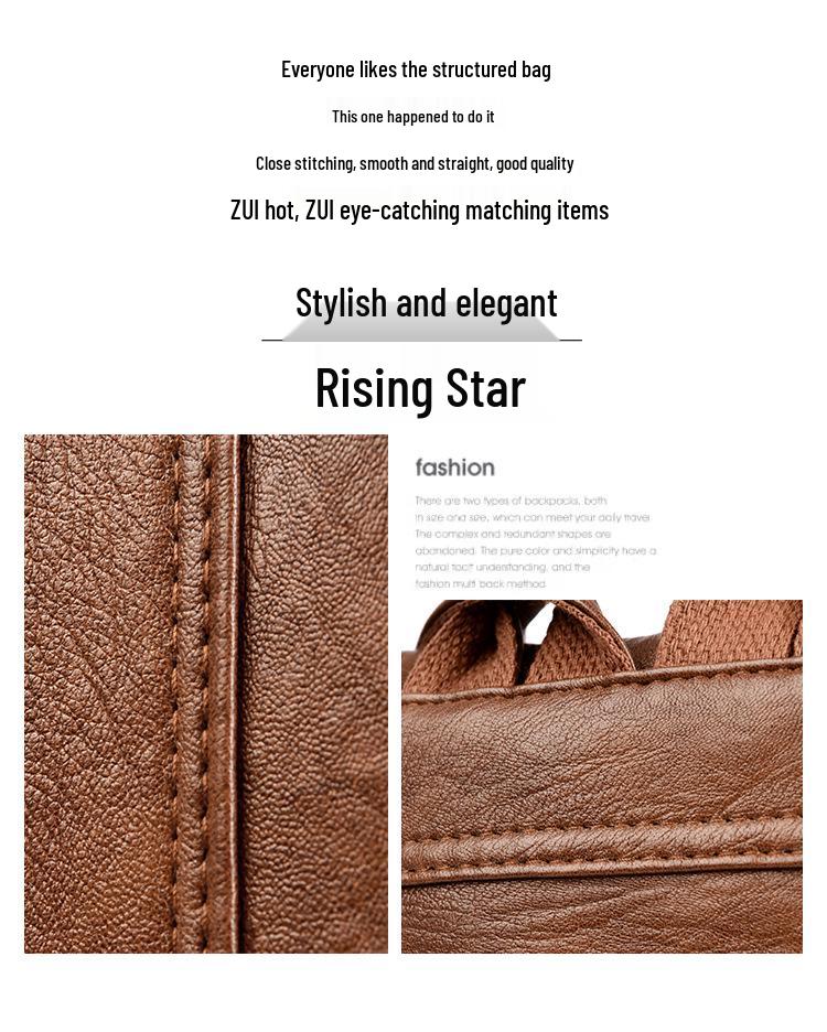 Women's Anti-theft Backpack: 2023 Autumn/Winter Trend, Large Capacity Fashion Niche Design