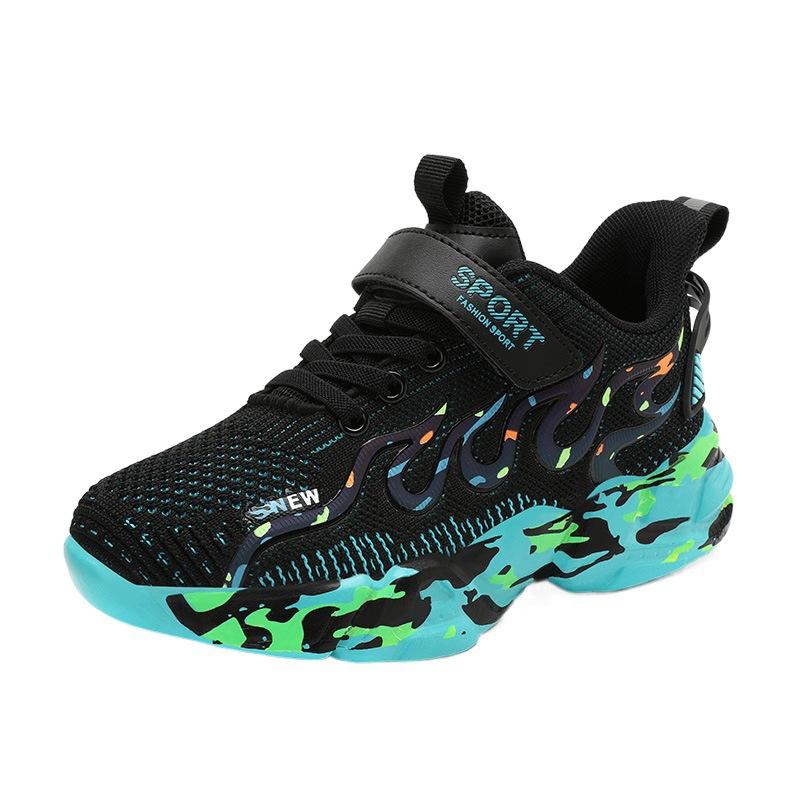 T7998 Boys' shoes Children's sports shoes Middle and older children's manufacturers approve dad shoes Primary school students' net breathable net shoe