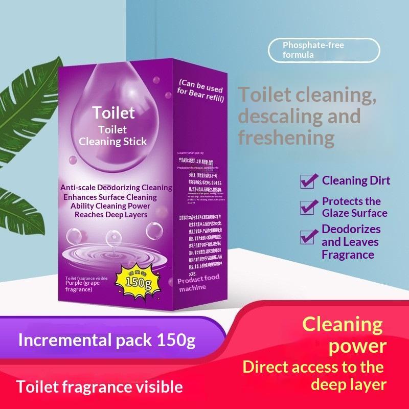Long-Lasting Fragrance Heavy-Duty Toilet Descaler Soak-Free Toilet Cleaning Stick Bathroom Hygiene Maintenance Tool Concentrated