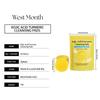 Turmeric Kojic Acid Oil Control Pads Exfoliating Dead Skin Removal Fade Melanin Nourish Brightening Daily Facial Wash Sponge