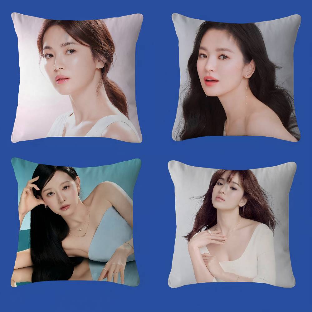 Song H-Hye K-Kyo Cushion Cover Pillow Cover Decor Pillowcase Printed Cushion Case For Couch