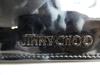 Authentic Jimmy Choo Black Patent Leather Bifold Bill Wallet Card Holder #a515  Open Box