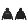 Sudadera con capucha Essentials para Hombre y Mujer, Oversize de Algodón con Forro Polar, Pulóver con Estampado de Letras, Ropa Deportiva Casual de Invierno