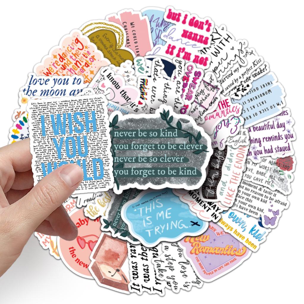 Fun Sticker Pack For Water Bottles, Luggage, Laptop, And Phone Case Decoratio