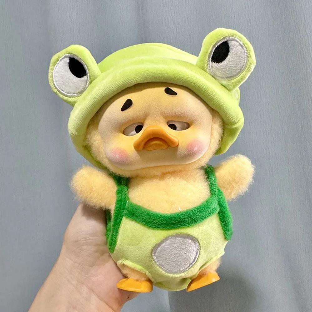 Annoying Duck Headband Suspender Shirt Upset Duck Clothing Plush Series Cute Baby Accessories Small Yellow Duck Doll Clothes no doll