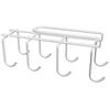 Gadpiparty 8-Piece Under-Cabinet Kitchen Hooks, Cup Hangers, Under-Cabinet Tool Hooks, Punch-Free, Mug Storage Rack, Display, Hanging Storage, Organiz