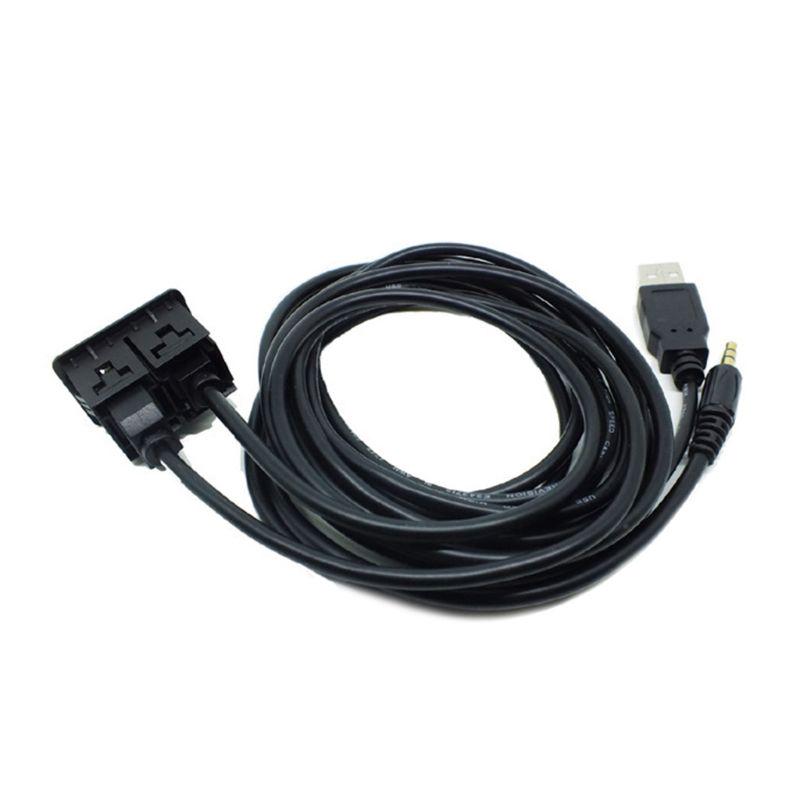 Car Boat Dash Flush Mount Usb Port Panel Extension Cable Adapter 1.5m for Auto Accessories
