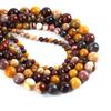 Perline sfuse rotonde in pietra di diaspro mookaite naturale 15 "filo 4 6 8 10 12MM scegli la tua taglia per la creazione di gioielli