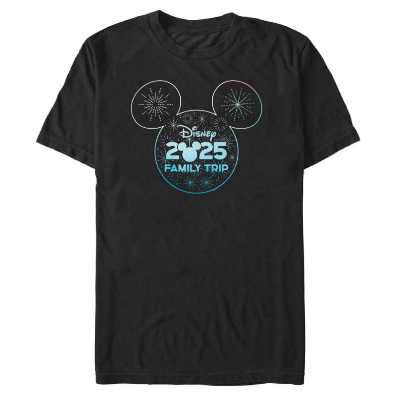 Футболка с иконкой Микки Мауса Disney Семейная поездка 2025 Все размеры Для взрослых, 3XL