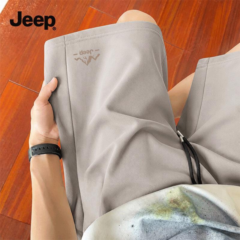 JEEP Men s Heavyweight Cotton Outdoor Sport Shorts L