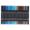Watercolor Markers Dual Tip Brush Pens Fineliners Art Markers for Kids Adult Artist Calligraphy Hand Lettering Coloring Books Doodling Notes Writing