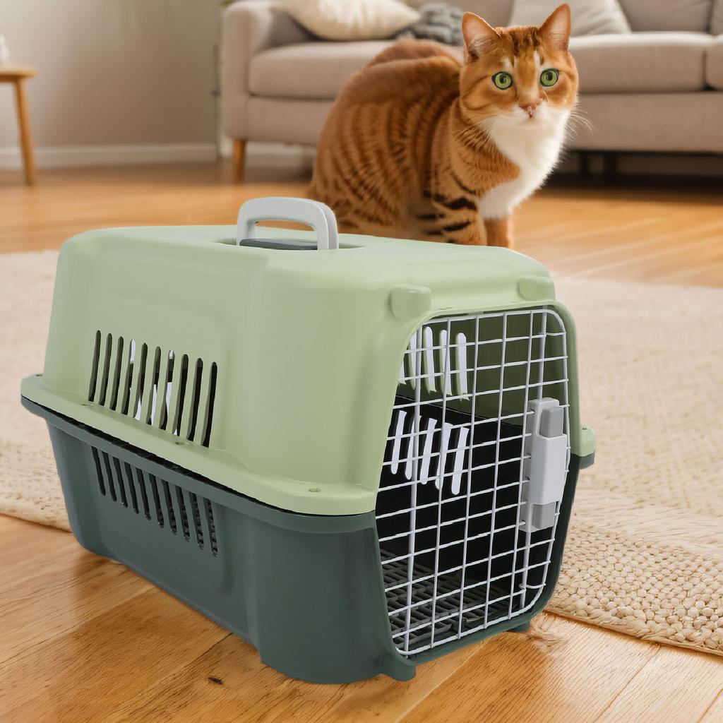 Portable Pet Carrier Large Capacity Airline Approved Dog Travel Crate Transport Box for Dogs Cats