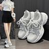 Ins Korean Version of the New Dad Shoes for Women, Summer Students, Sports Running Shoes, Casual Shoes, Thicker Soles