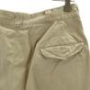 US ARMY 50s Cut Off Chino Shorts W30 Khaki Beige Men's Used