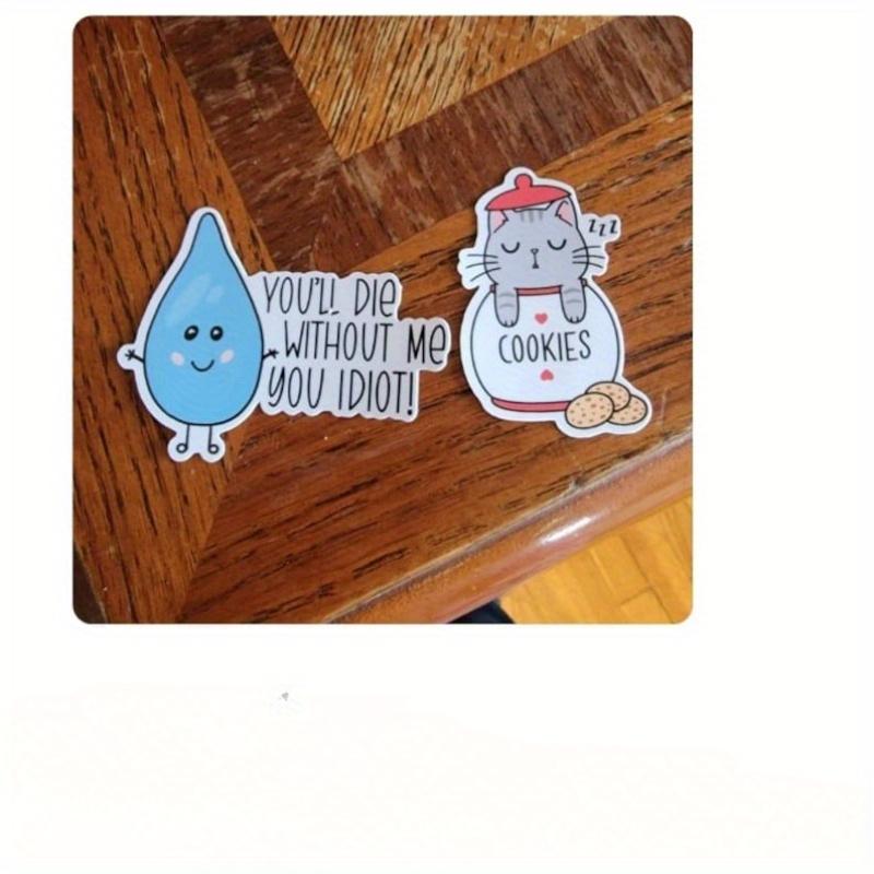 You'll Die Without Me | Drink Your Water | Waterproof Sticker | Hydroflask Sticker | Water Bottle Sticker | Laptop Sticker | Valajo Designs