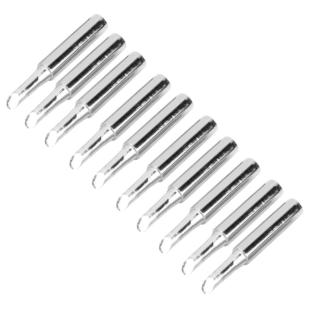 10Pcs 900MT4C Free Soldering Solder Iron Tips Replacement Soldering Accessory