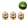 3PCS 180 Degree Sprinkler Head G1/2  Male Thread Refraction Sprinkler Nozzle  Outdoor Cooling