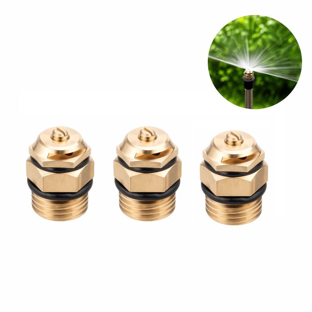 3PCS 180 Degree Sprinkler Head G1/2  Male Thread Refraction Sprinkler Nozzle  Outdoor Cooling