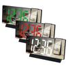 Projection clock New LED creative alarm clock Multifunctional digital clock Desktop advanced electronic clock Mirror desk clock