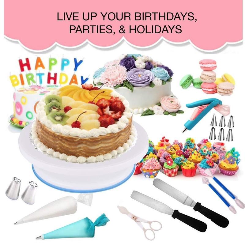 Silicone Pastry Bag Tips Kitchen DIY Cake Icing Piping Cream Decorate Tool Reusable Pastry Bag+Stainless Nozzle