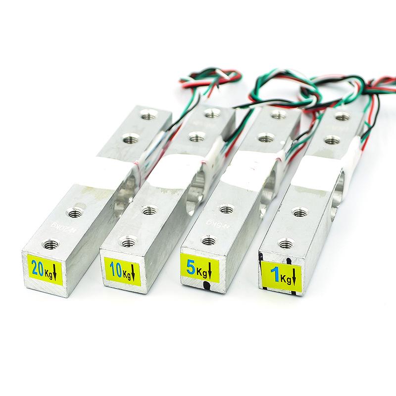 Small Weighing Pressure Sensor with HX711 AD Module - Available in 1kg, 5kg, 10kg Options