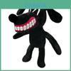 High-quality Soft Plush Siren Head Horror Black Dog Toy Ideal For Christmas Gifts