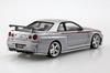 Aoshima Bunka Kyozai The Model Car Series SP05 Nissan BNR34 Skyline NISMO 2004 Plastic Model (AOSHIMA) 1/24 GT-R S-TUNE