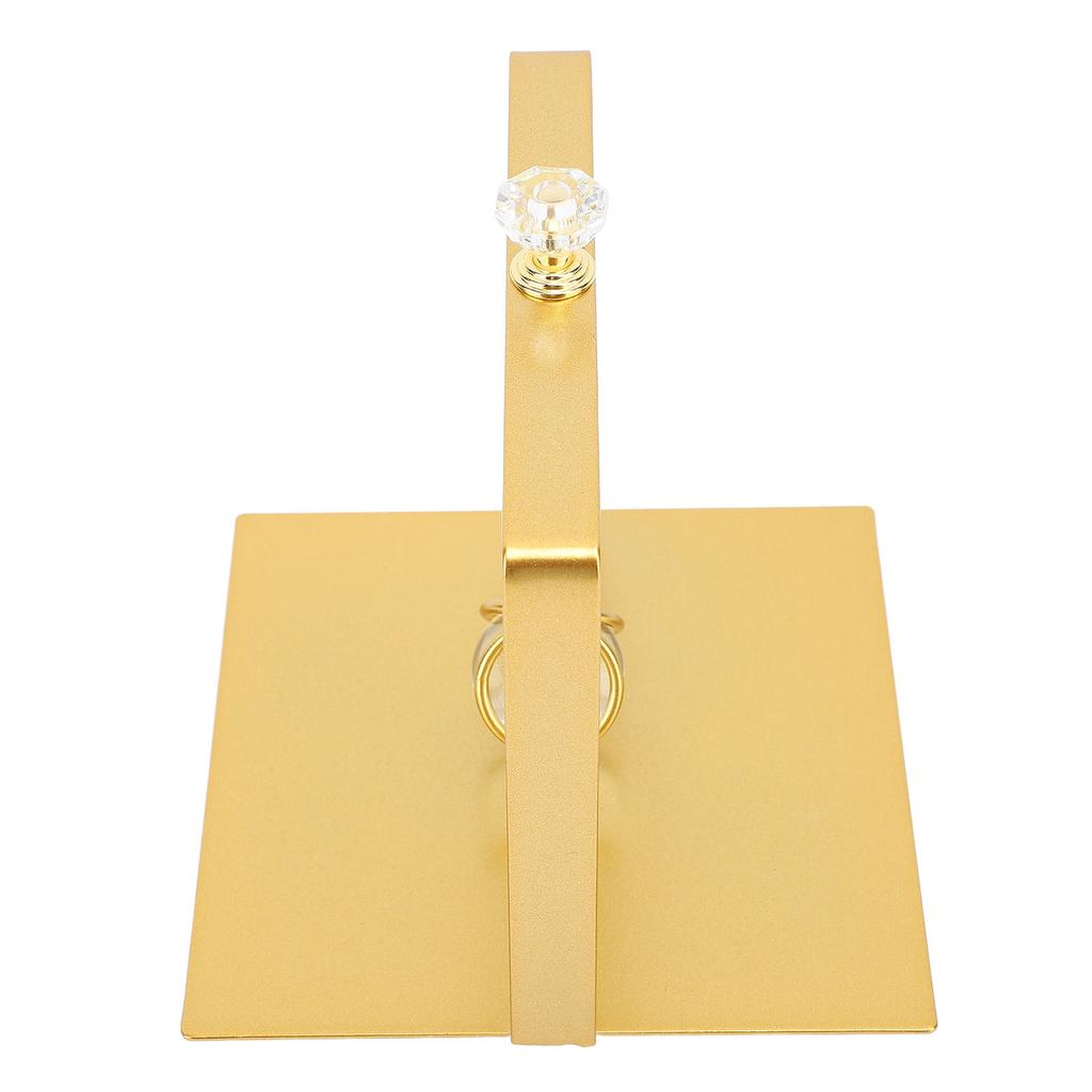 Flat Napkin Holder Metal Napkin Holder Lift Handle Modern Elegant  Paper Napkin Dispenser for Restaurant Hotel Home