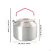 Camping Kettle Water Coffee Tea Pot for Boiling over Fire