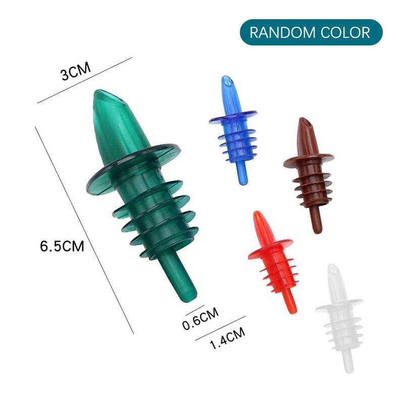 10pcs Liquor Spirit Bottle Pourer Measure Wine Shot Pourer Bottle Dispenser Barware Wine Pourer Bar Bartending Accessories