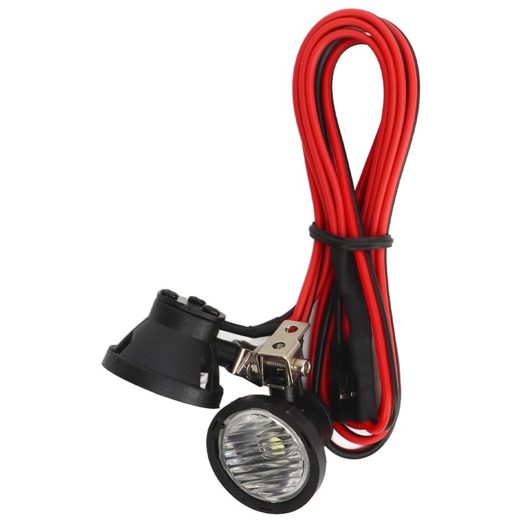 2LED RC Car Universal Headlights RC LED Roof Headlamps for 110 RC Model Crawler Cars